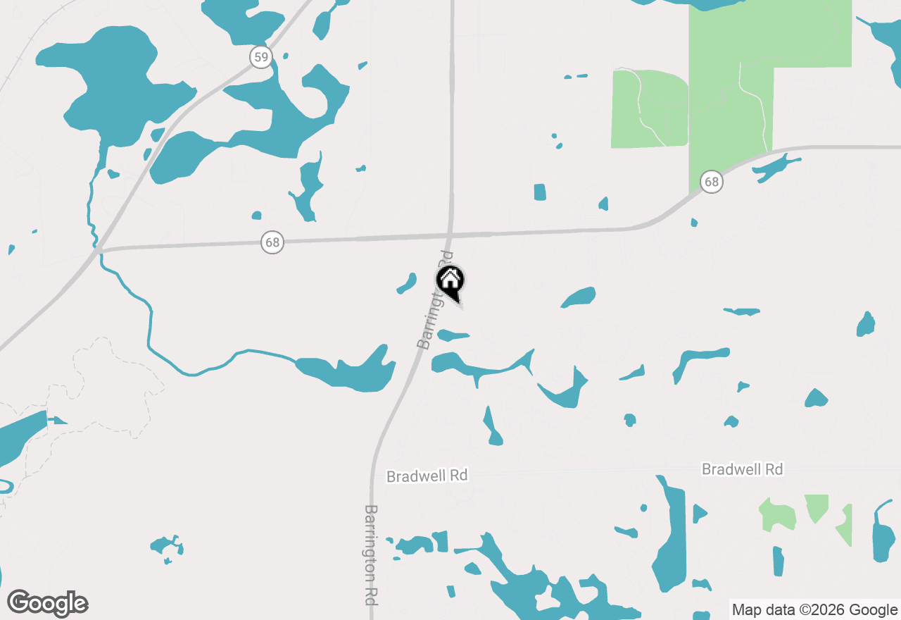 Map of 707 Stone Canyon Circle, Inverness, IL 60010