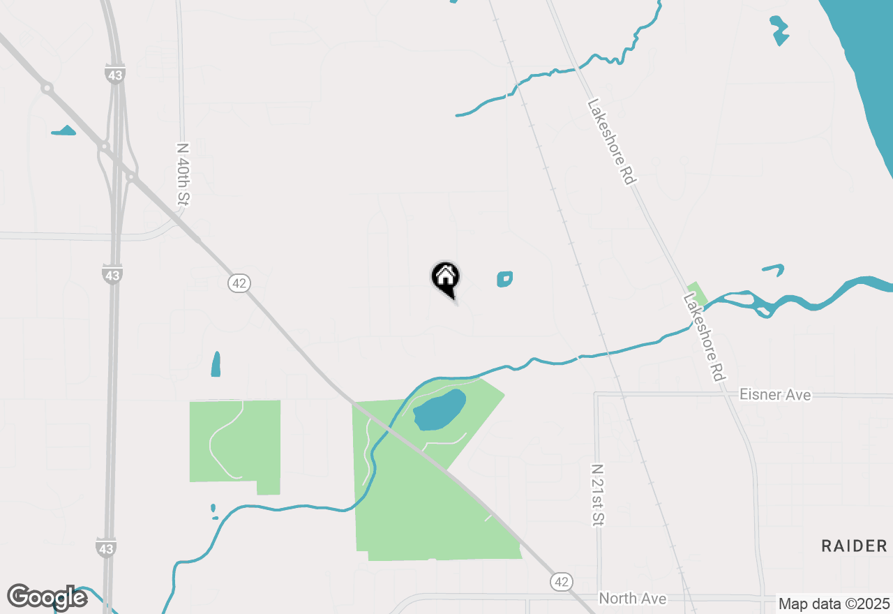 Map of 3912 Pineview Ct, Sheboygan, WI 53083