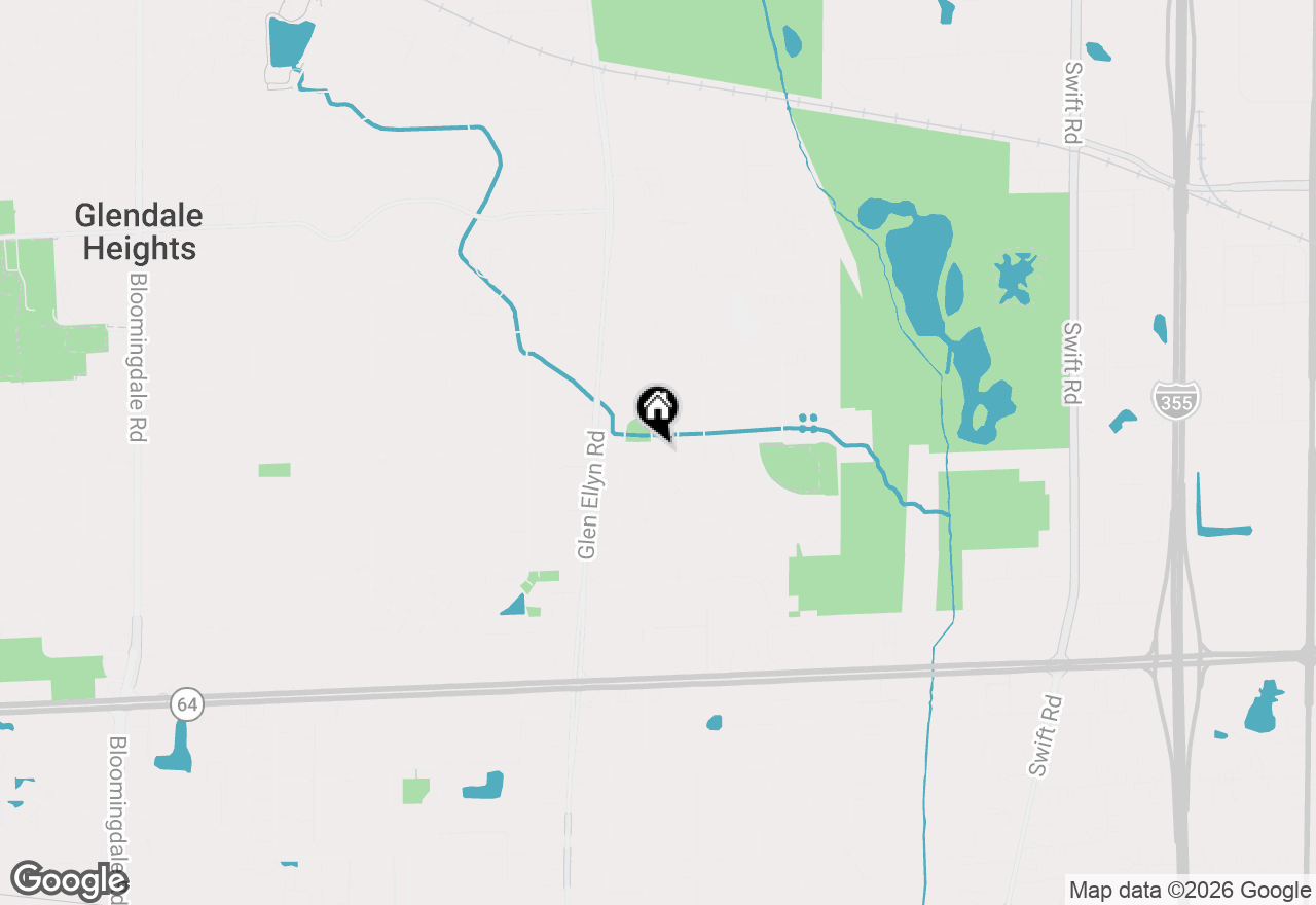 Map of 643 Armitage Avenue, Glendale Heights, IL 60139