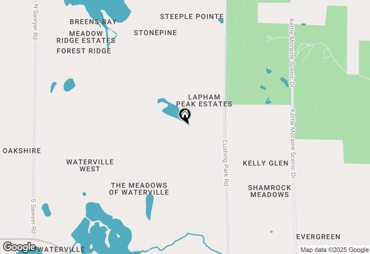 Map of N1W33808 Abitz Rd, Oconomowoc, WI 53066