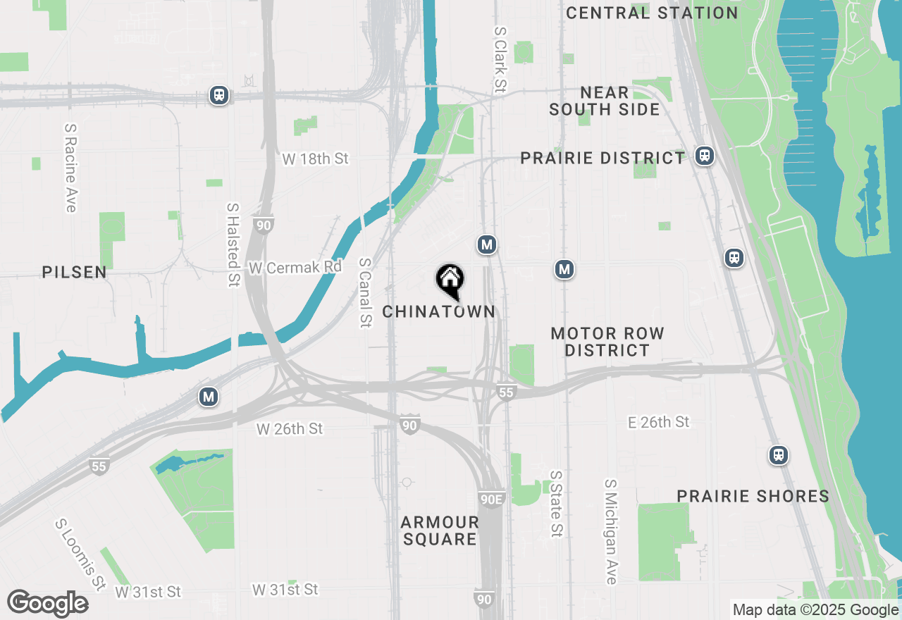 Map of 235 W 23rd Street, Chicago, IL 60616