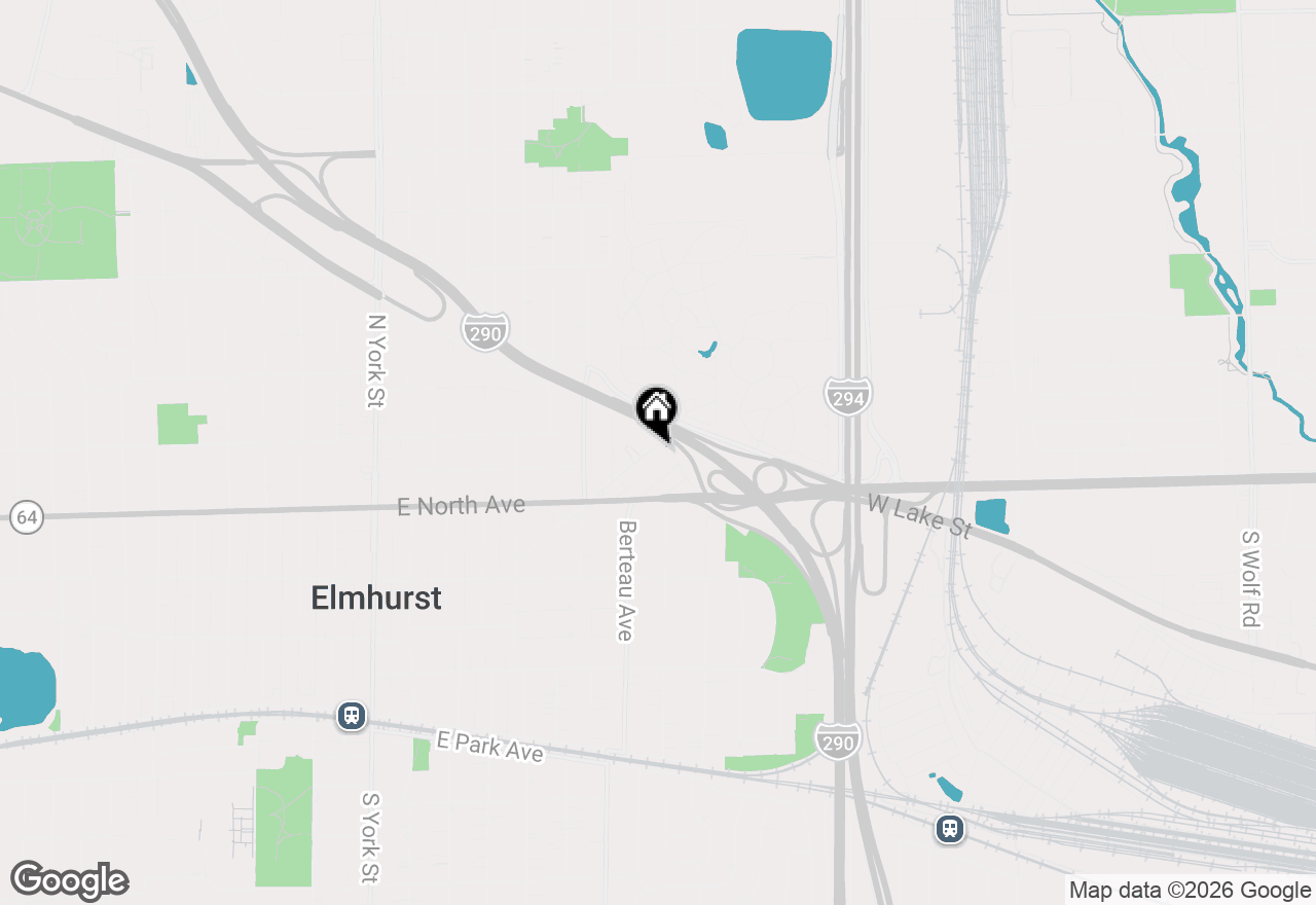 Map of 261 Melrose Avenue, Elmhurst, IL 60126