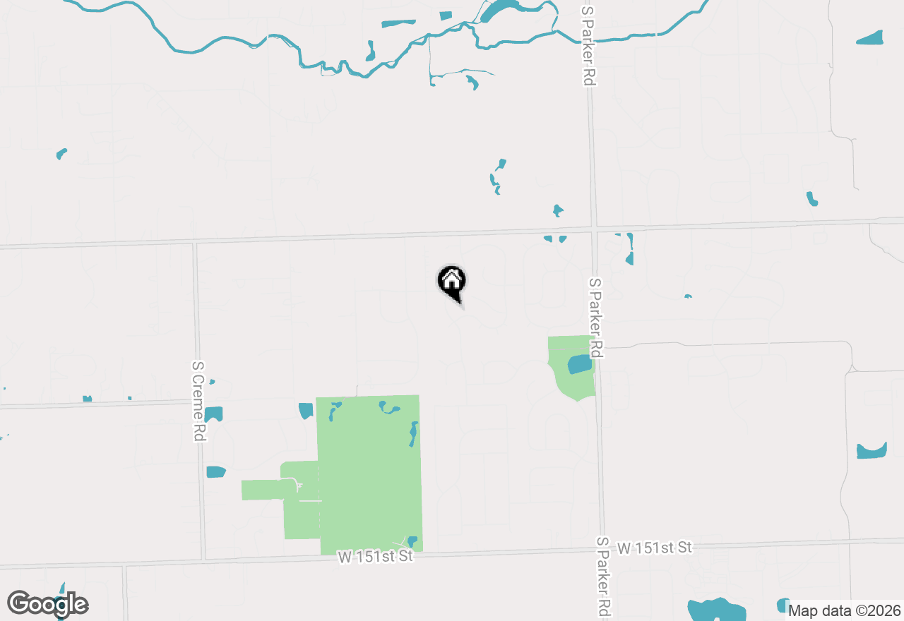 Map of (Address confidential), Homer Glen, Illinois 60491