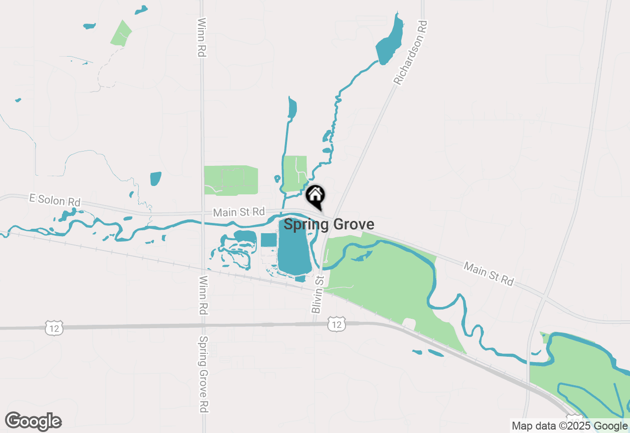 Map of 2025 Main Street Road #2025, Spring Grove, IL 60081