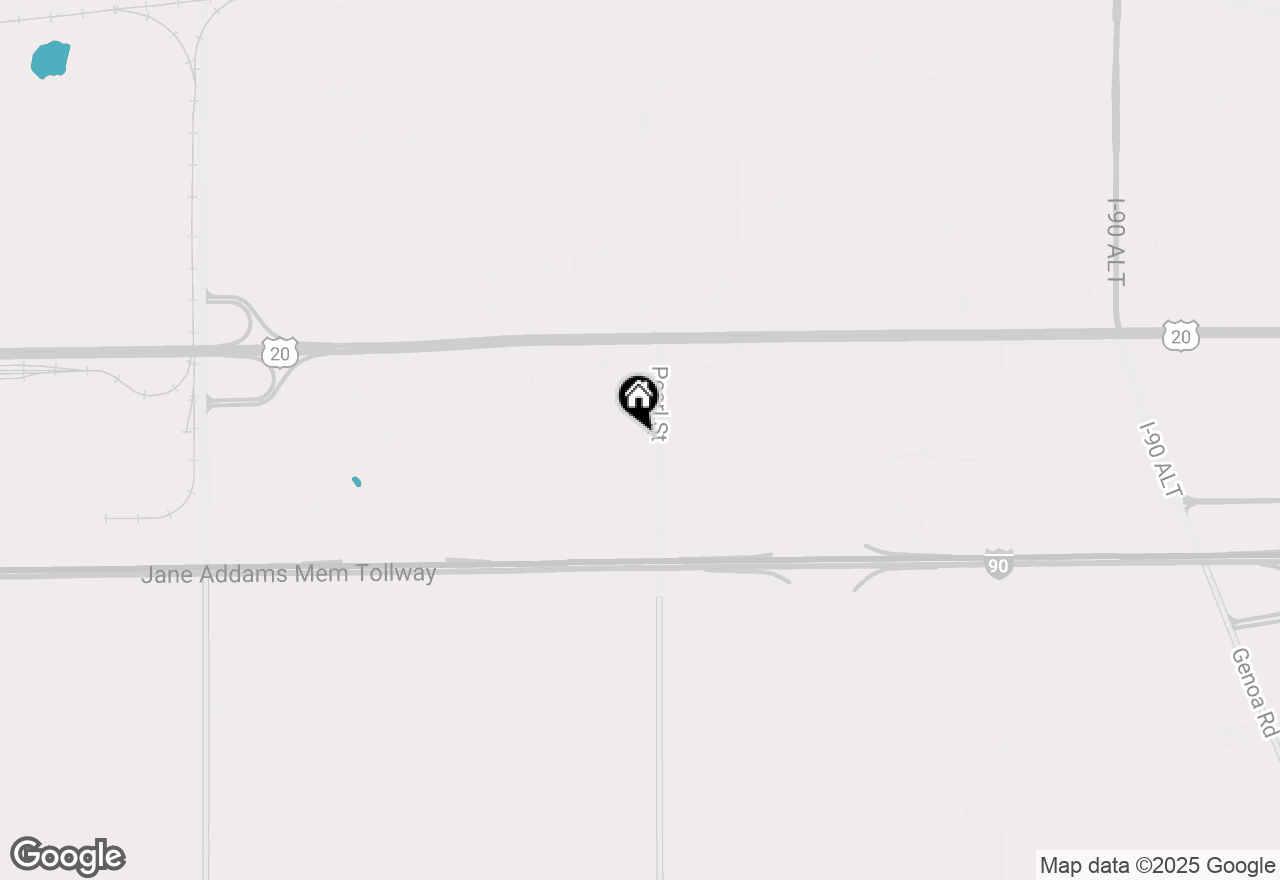 Map of 384 Tulip Court, Belvidere, IL 61008