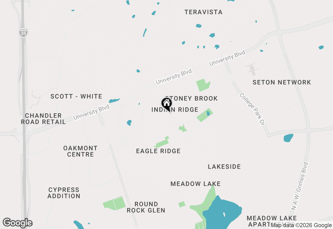 Map of 1312 Terra St, Round Rock, TX 78665