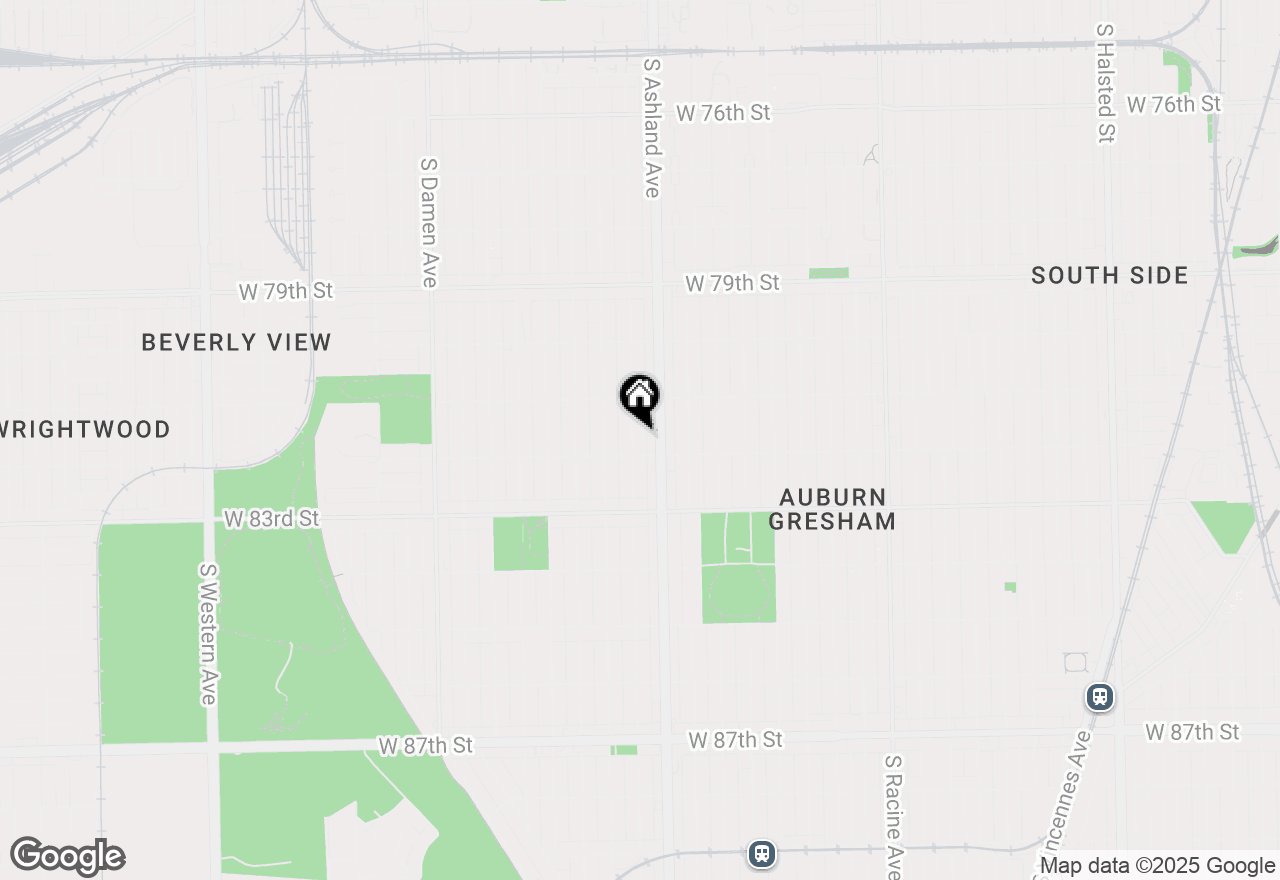 Map of 8143 S Marshfield Avenue #2, Chicago, IL 60620