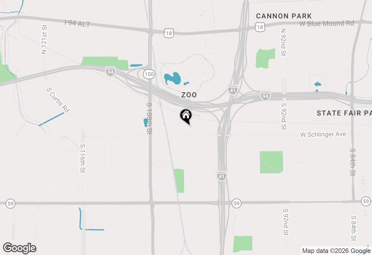 Map of 640 S 104th St, West Allis, WI 53214