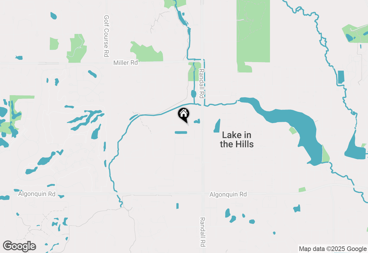 Map of 100 Harvest Gate #100, Lake In The Hills, IL 60156