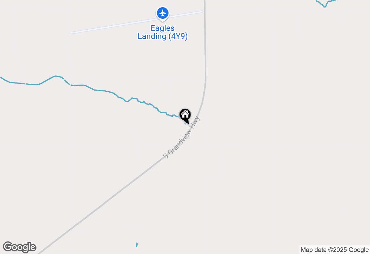 Map of 7864 S 1  Road, Harrietta, MI 49638