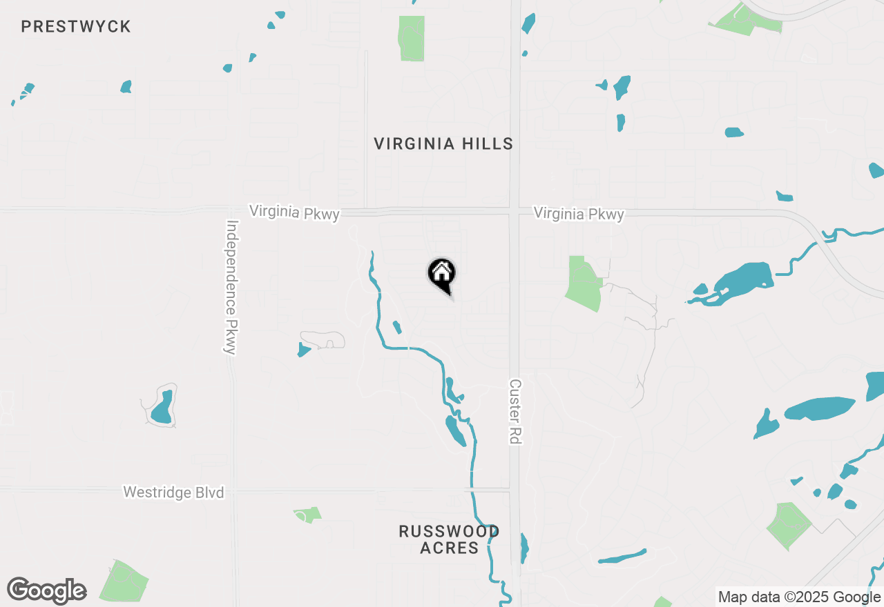Map of 9300 Hunter Chase Drive, Mckinney, TX 75072