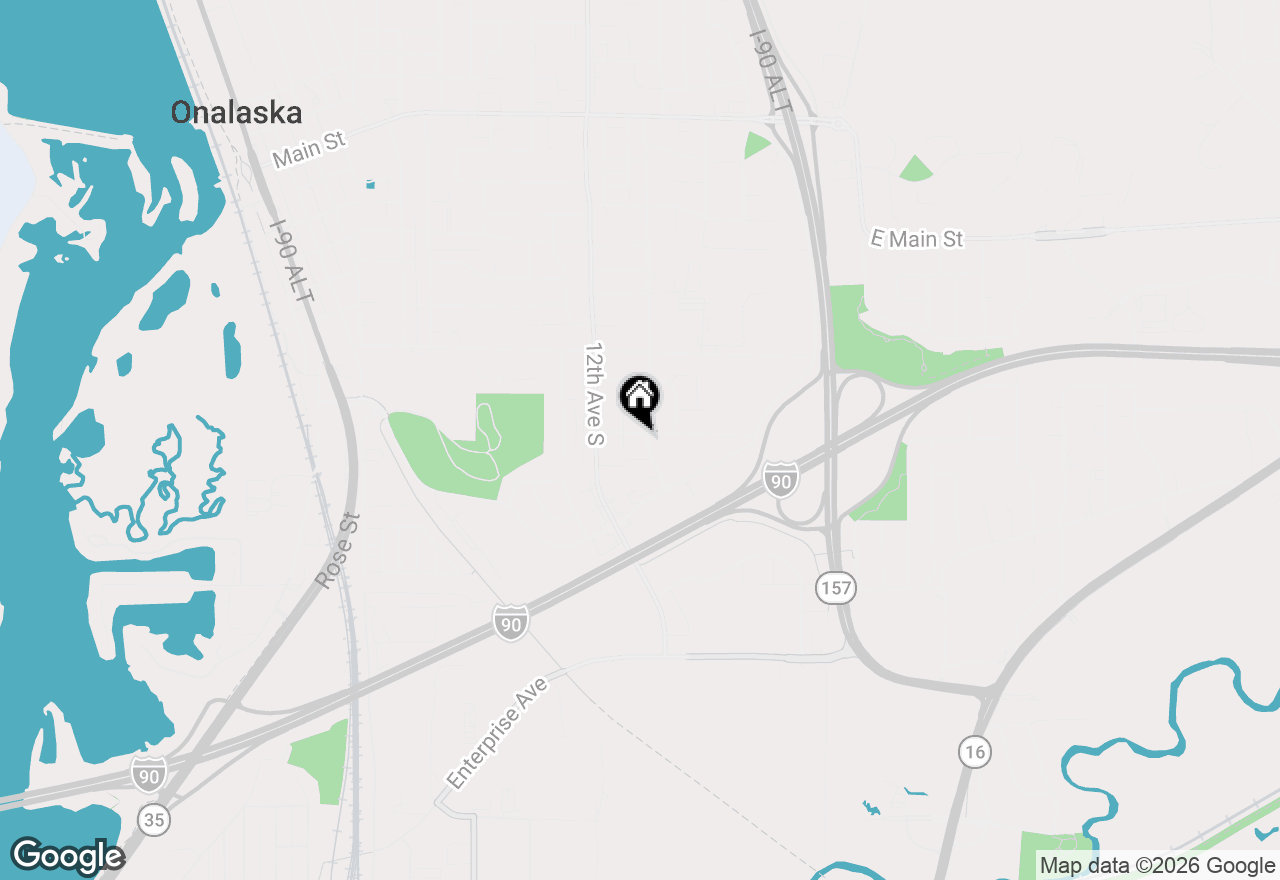 Map of 1216 Pinecrest Ln, Onalaska, WI 54650