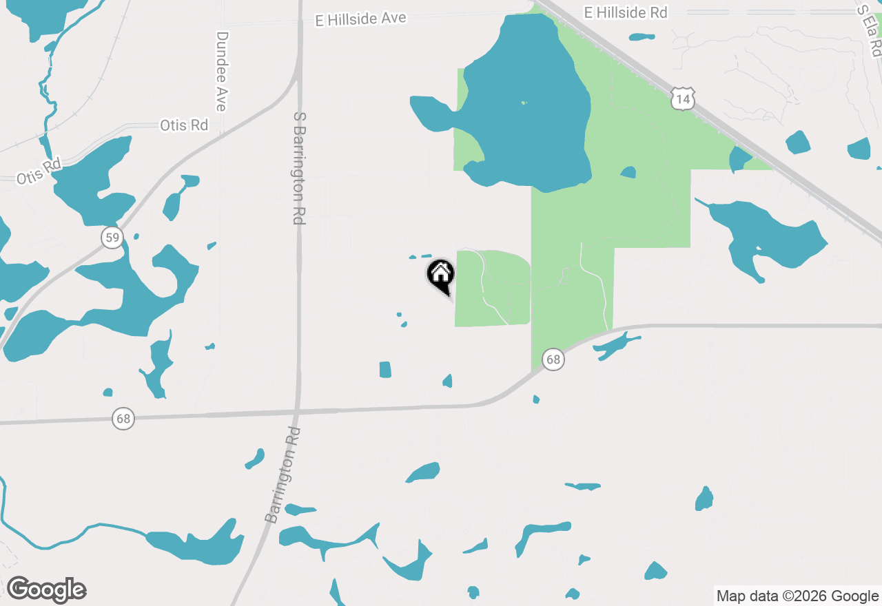 Map of 452 Park Barrington Drive, Barrington, IL 60010
