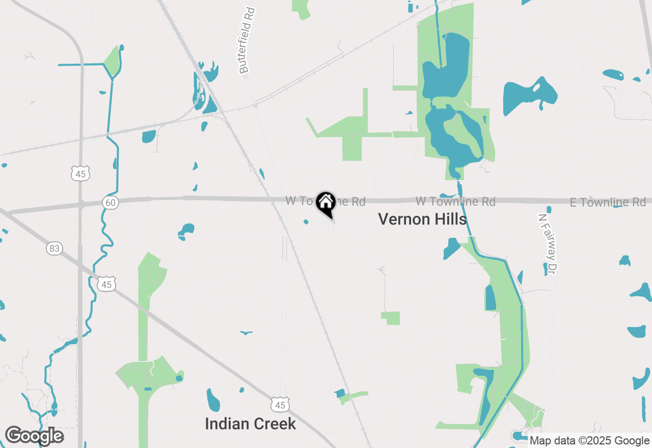 Map of 326 Alpine Springs Drive, Vernon Hills, IL 60061