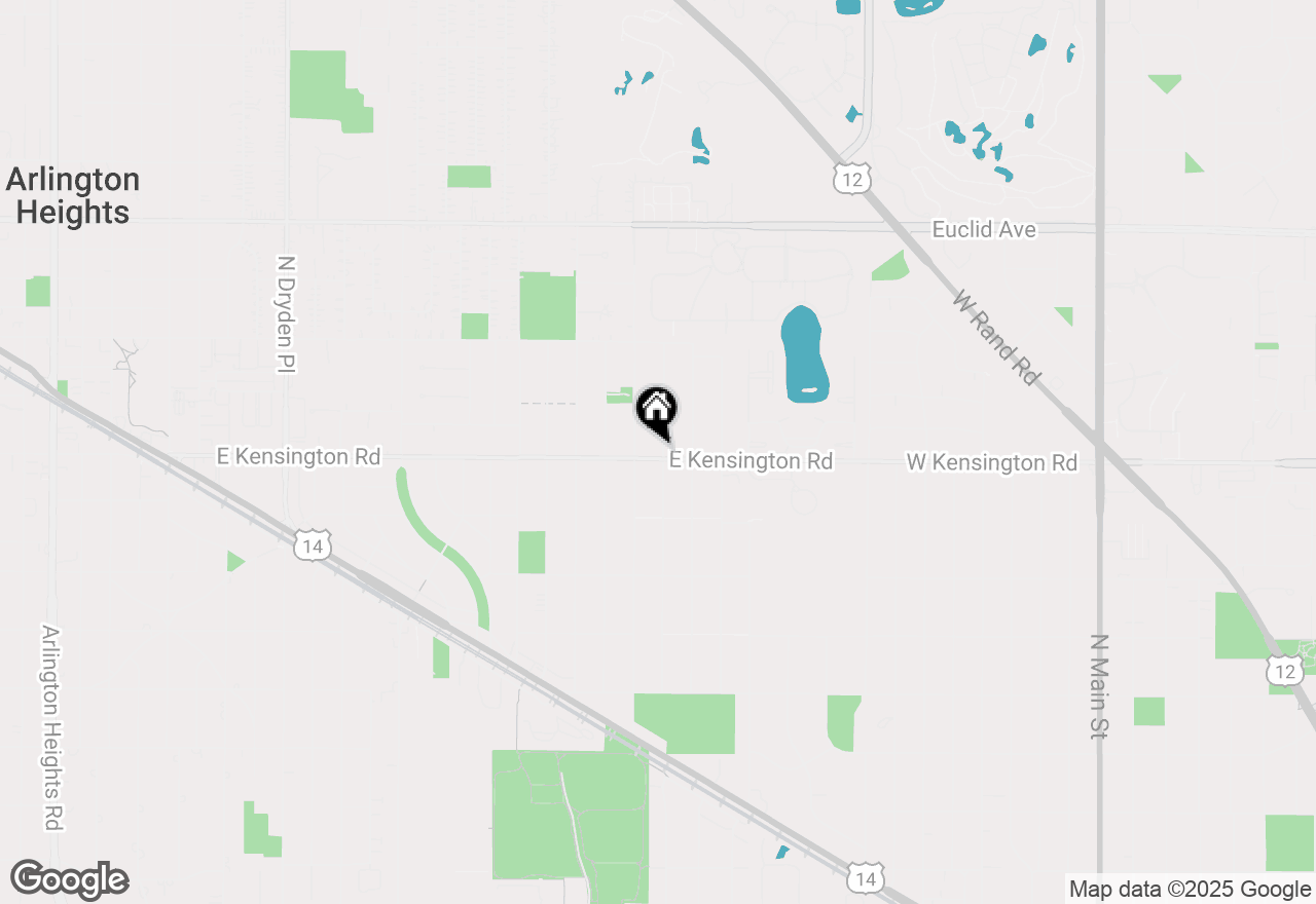 Map of 26 S Donald Avenue, Arlington Heights, IL 60004