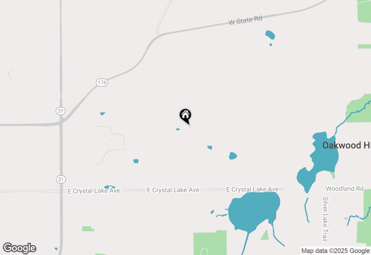 Map of 5605 Farmbrook Lane, Crystal Lake, IL 60014