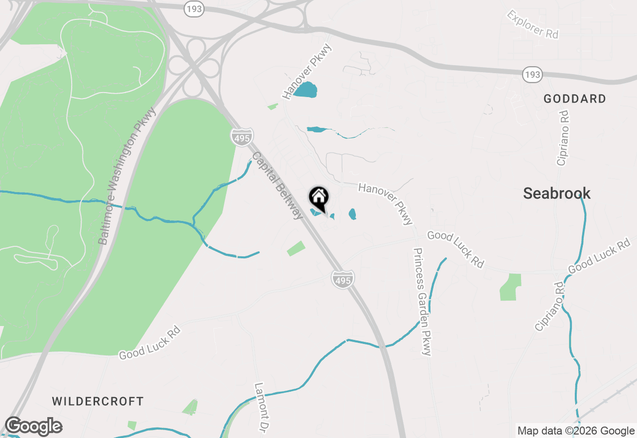 Map of 6520 Lake Park Drive #301, Greenbelt, MD 20770