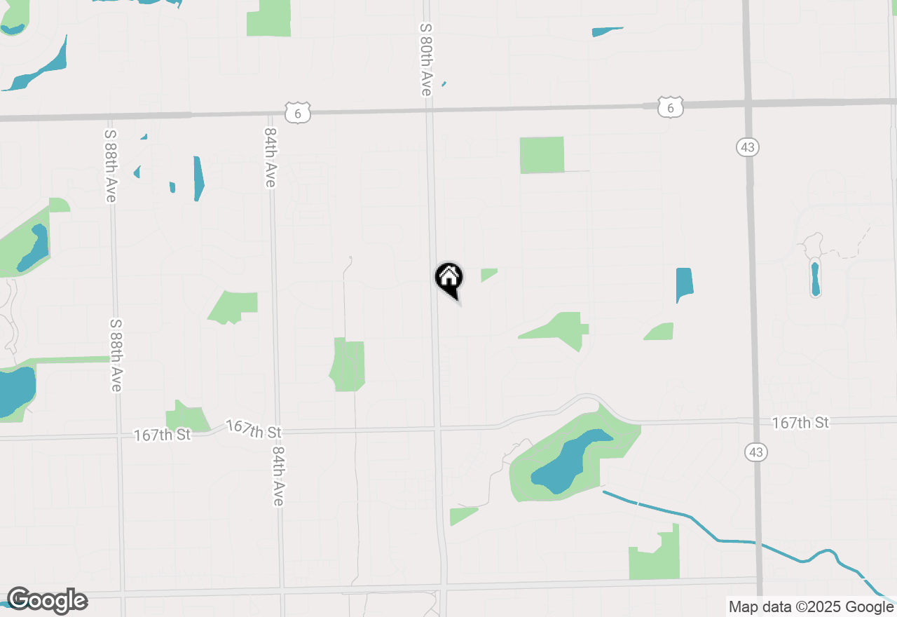 Map of 7954 164th Place #7954, Tinley Park, IL 60477