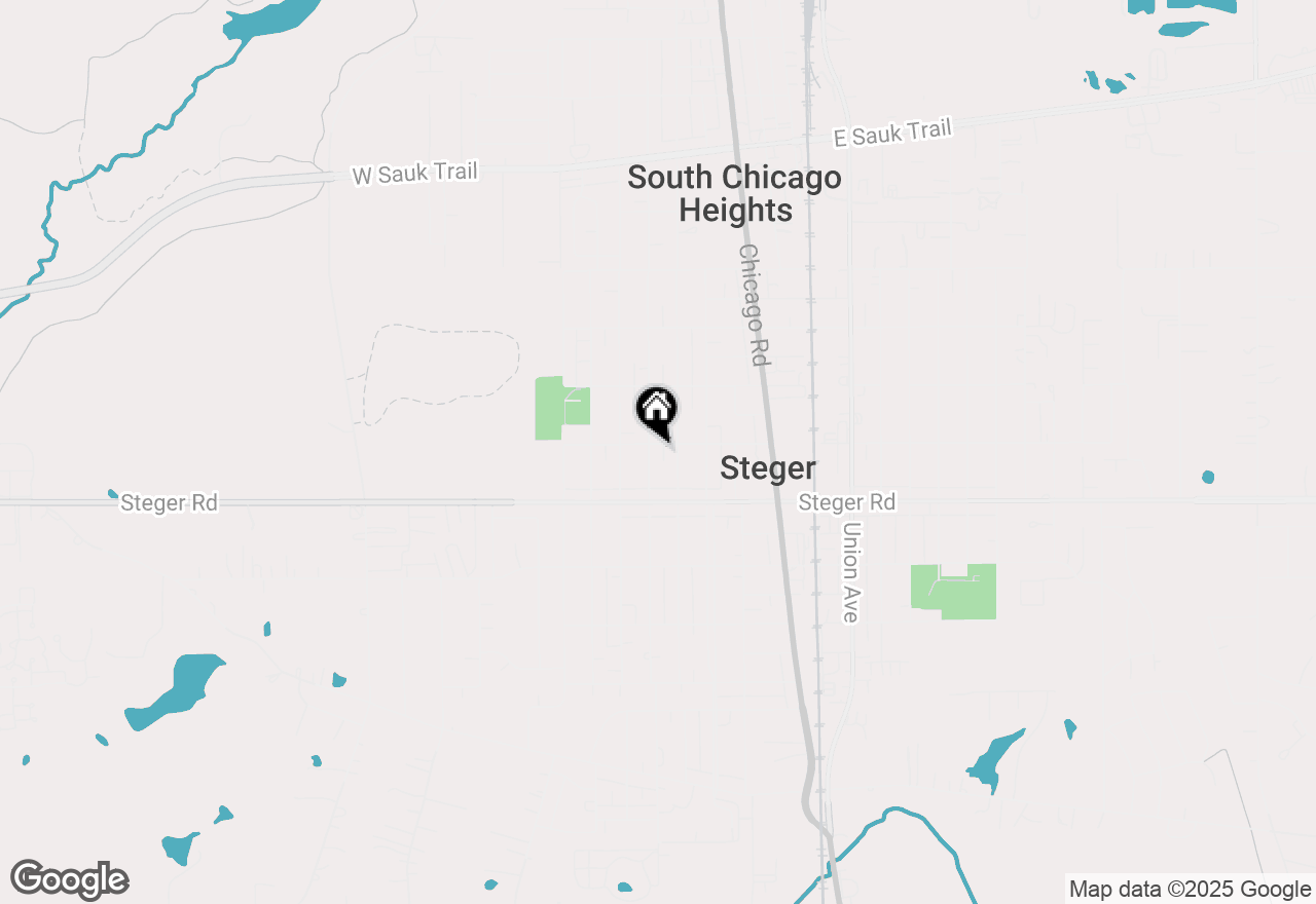 Map of 3305 Peoria Street, Steger, IL 60475