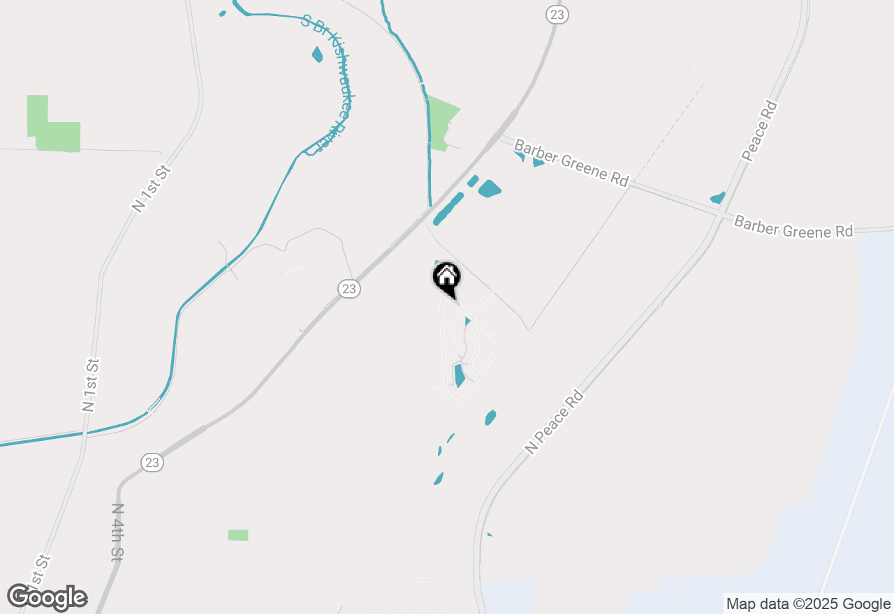 Map of 1546 Reserve Lane #1, Dekalb, IL 60115