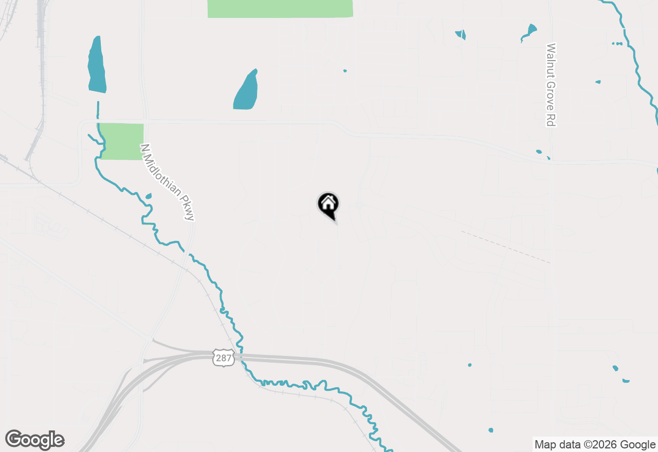 Map of 2814 Livestock, Midlothian, TX 76065