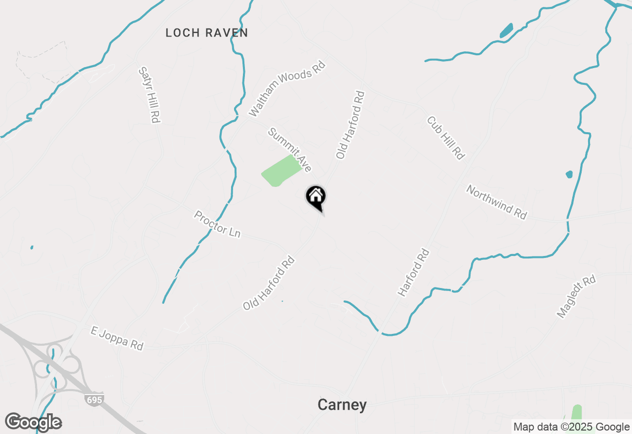 Map of 9236 Old Harford Road #BASEMENT, Baltimore, MD 21234