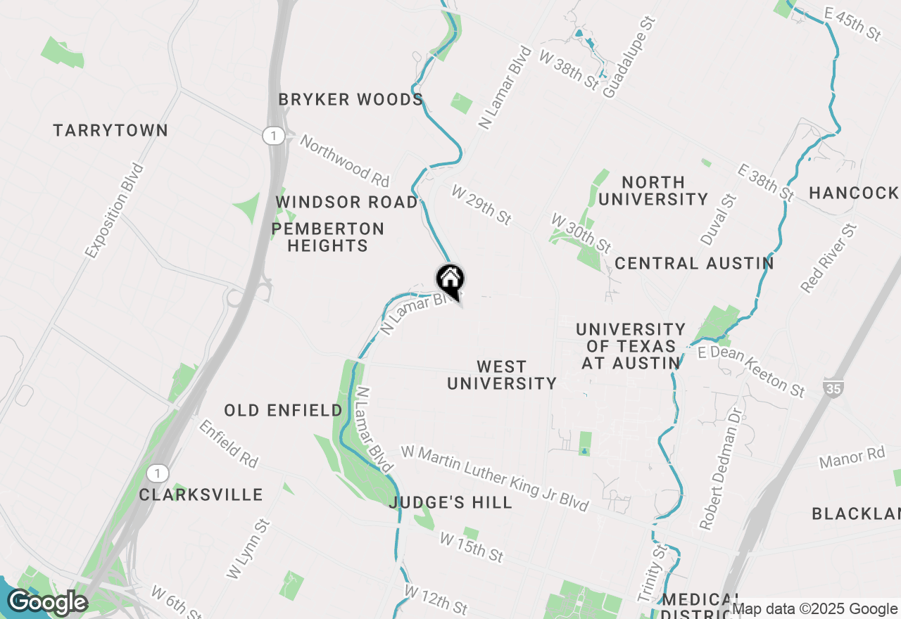 Map of 1000 W 26 St #113, Austin, TX 78705