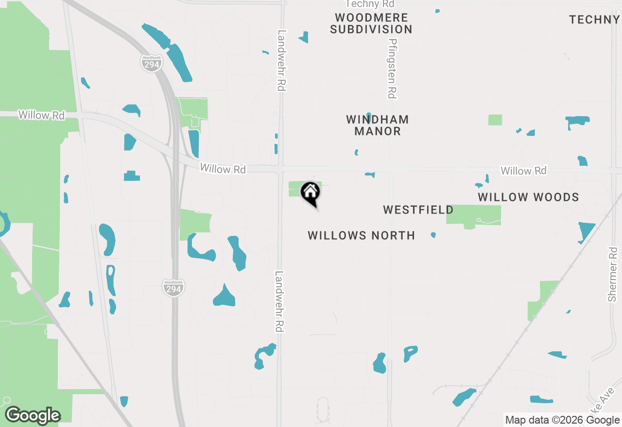 Map of 4044 Chester Drive, Glenview, IL 60026