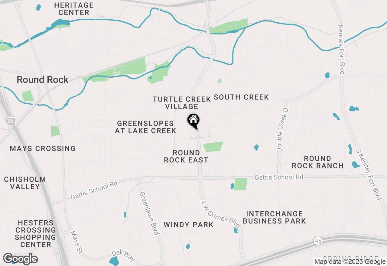 Map of 1777 Thompson Trl, Round Rock, TX 78664