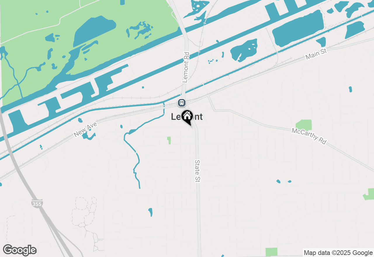 Map of 502 Singer Avenue, Lemont, IL 60439