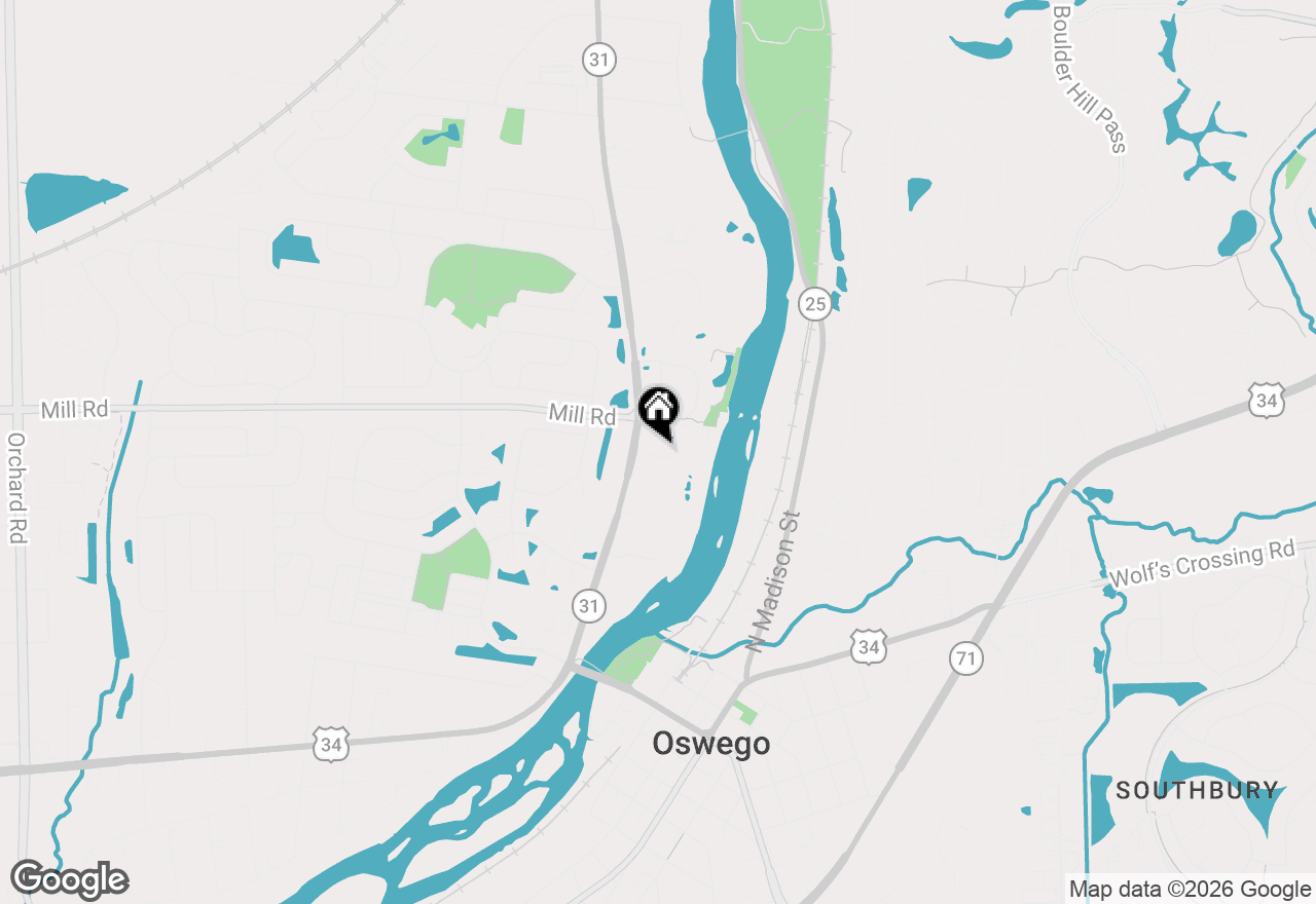 Map of 2110 A-B State Route 31 Route, Oswego, IL 60543