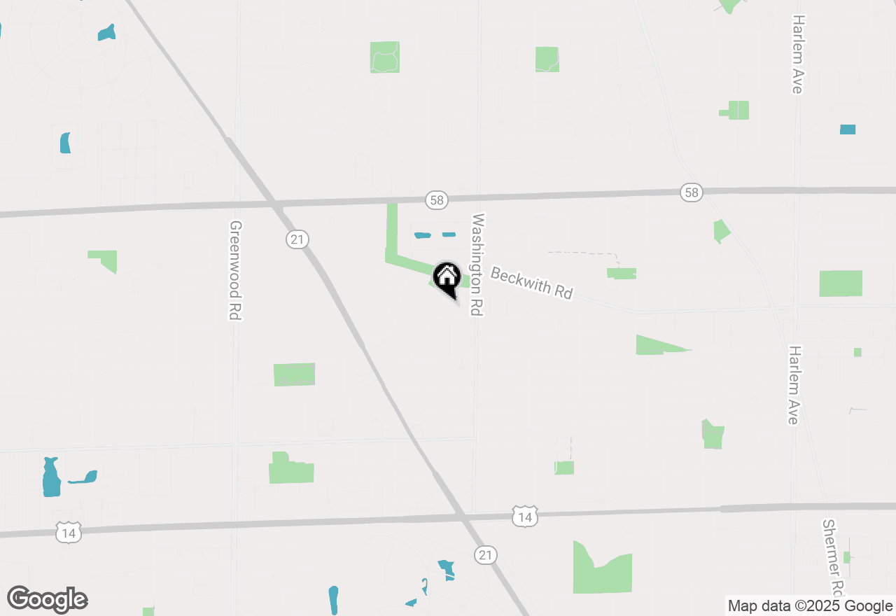 Map of 8043 W Lyons Street, Niles, IL 60714