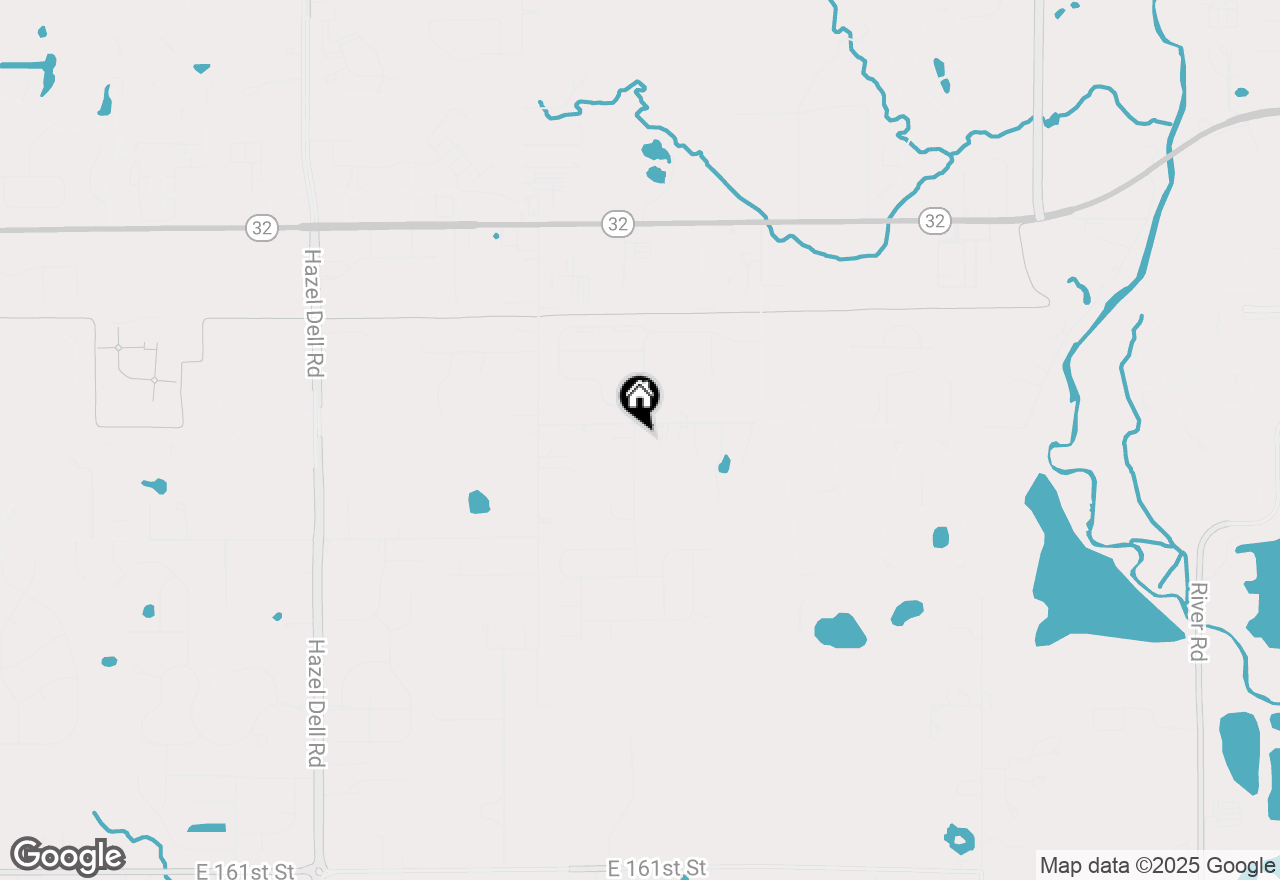 Map of 16906 Daly Drive, Noblesville, IN 46062