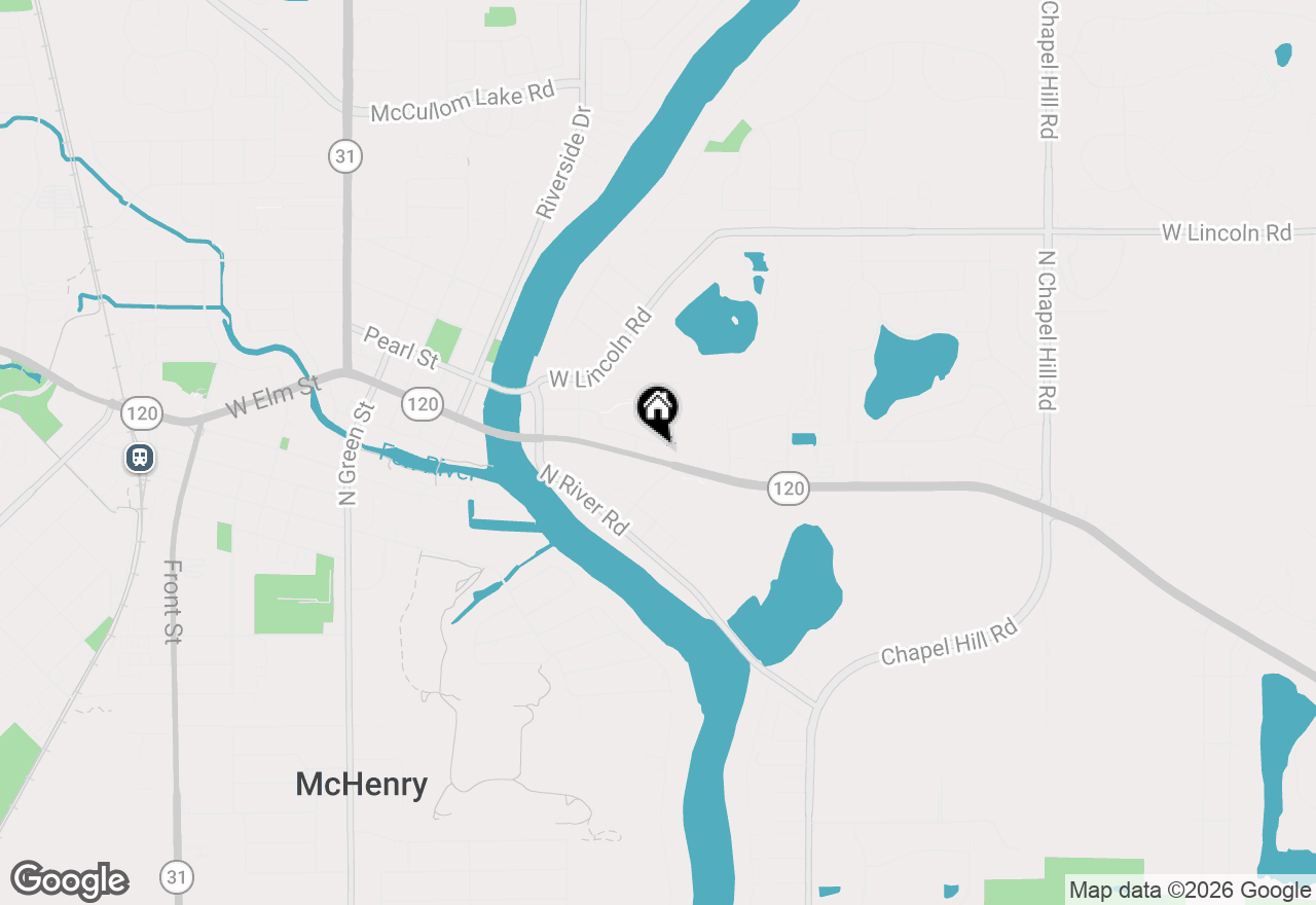 Map of 2912 W Il Route 120 Route, Mchenry, IL 60051