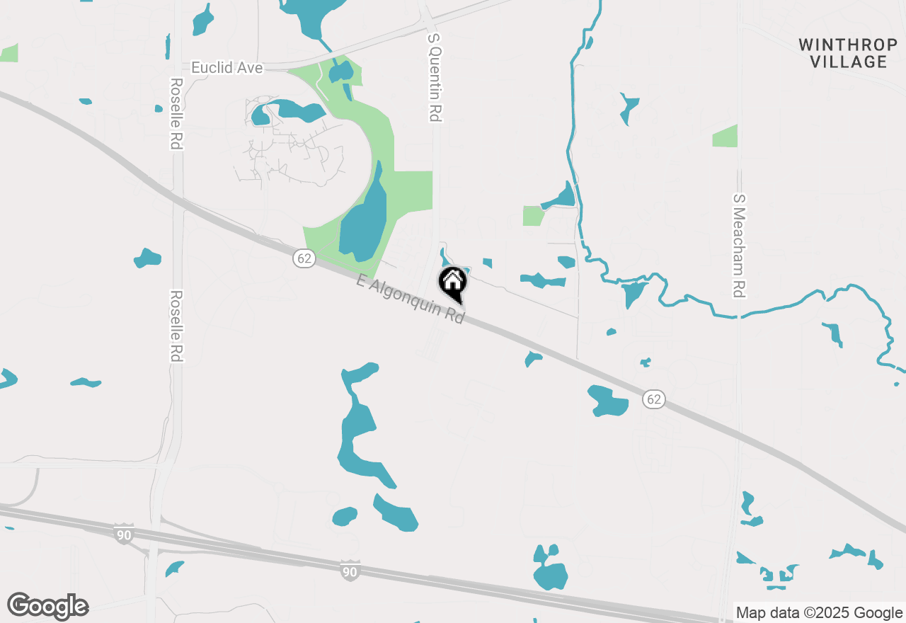 Map of 690 E Algonquin Road #3306, Schaumburg, IL 60173