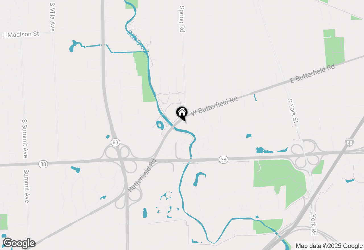 Map of 340 W Butterfield Road #4A-4B-4C, Elmhurst, IL 60126