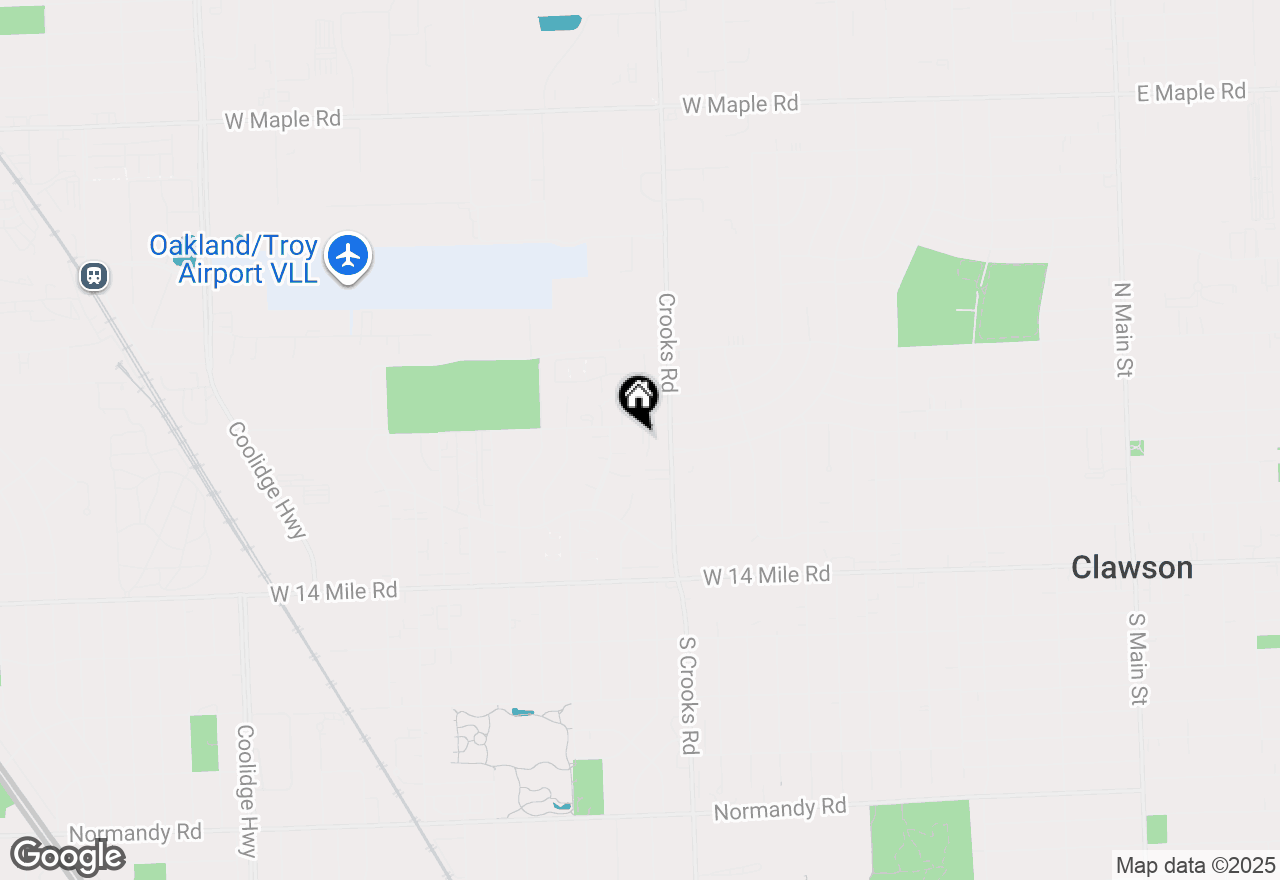 Map of 1823 Torquay Avenue, Royal Oak, MI 48073