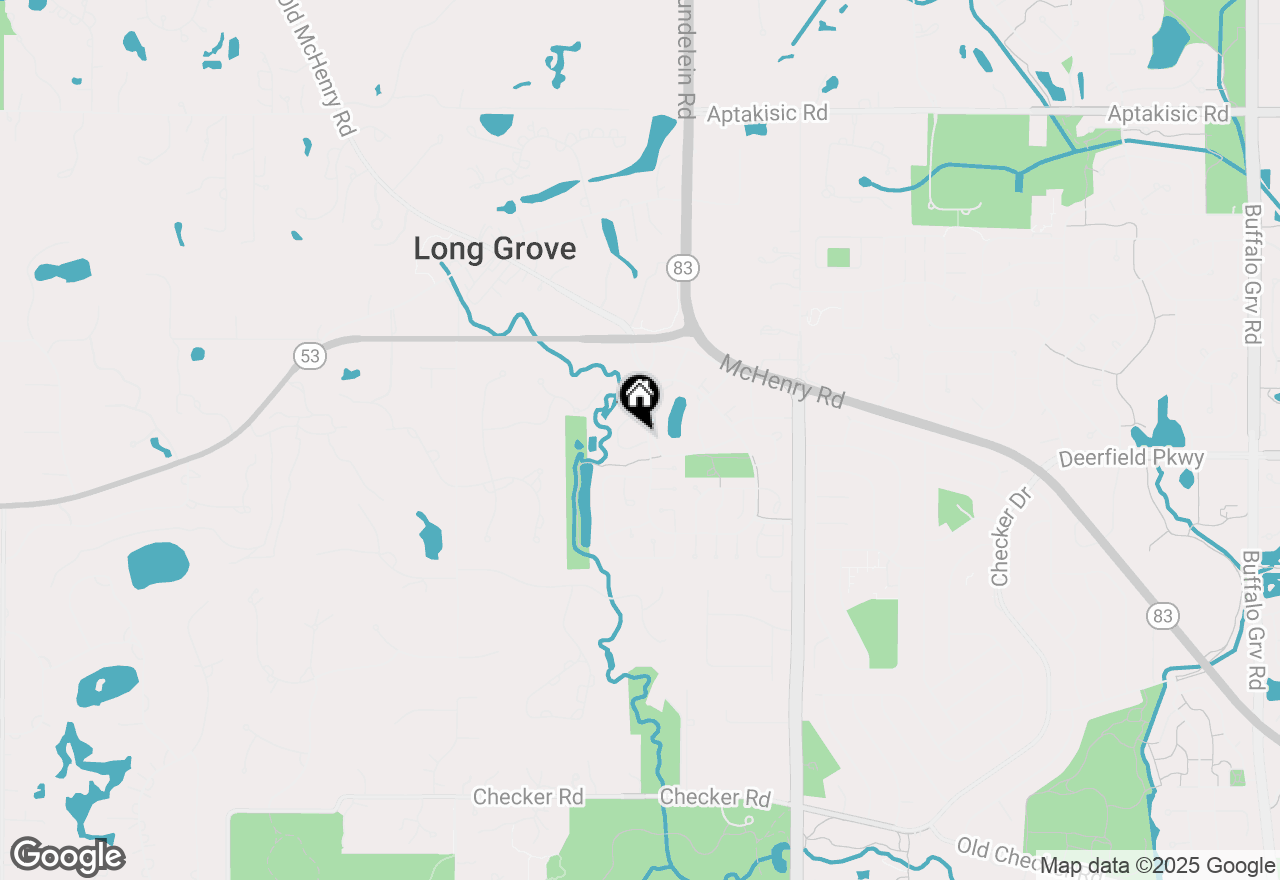 Map of 1581 Anderson Lane, Buffalo Grove, IL 60089