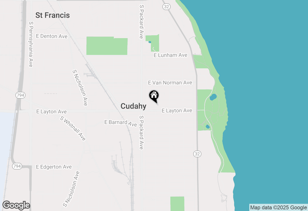 Map of 3671 E Plankinton Ave #3673, Cudahy, WI 53110