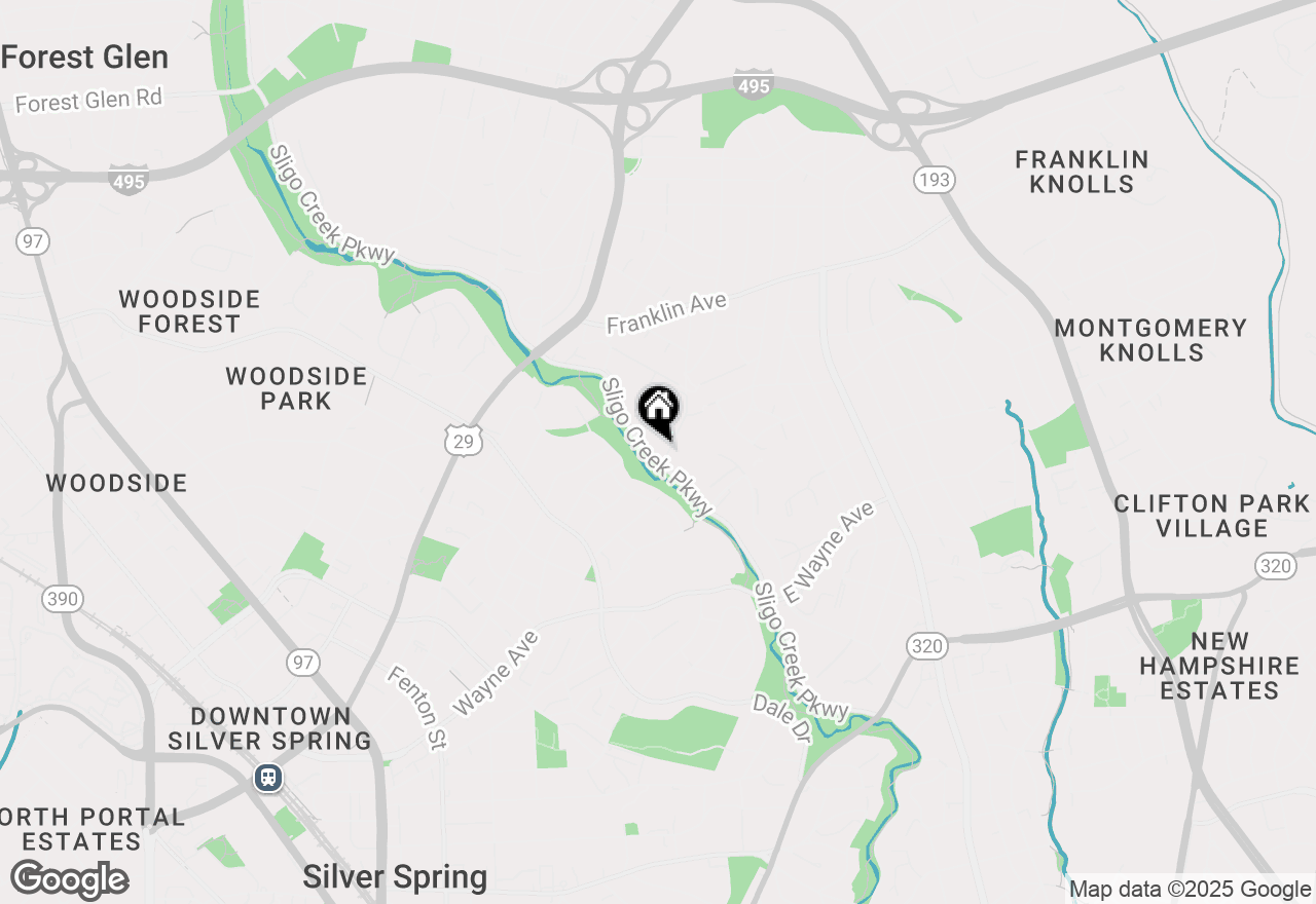 Map of 9101 Sligo Creek Parkway, Silver Spring, MD 20901