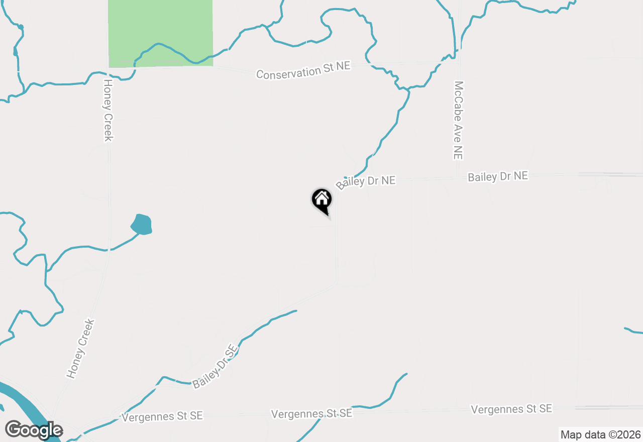 Map of 8771 Bailey Drive Ne, Ada, MI 49301