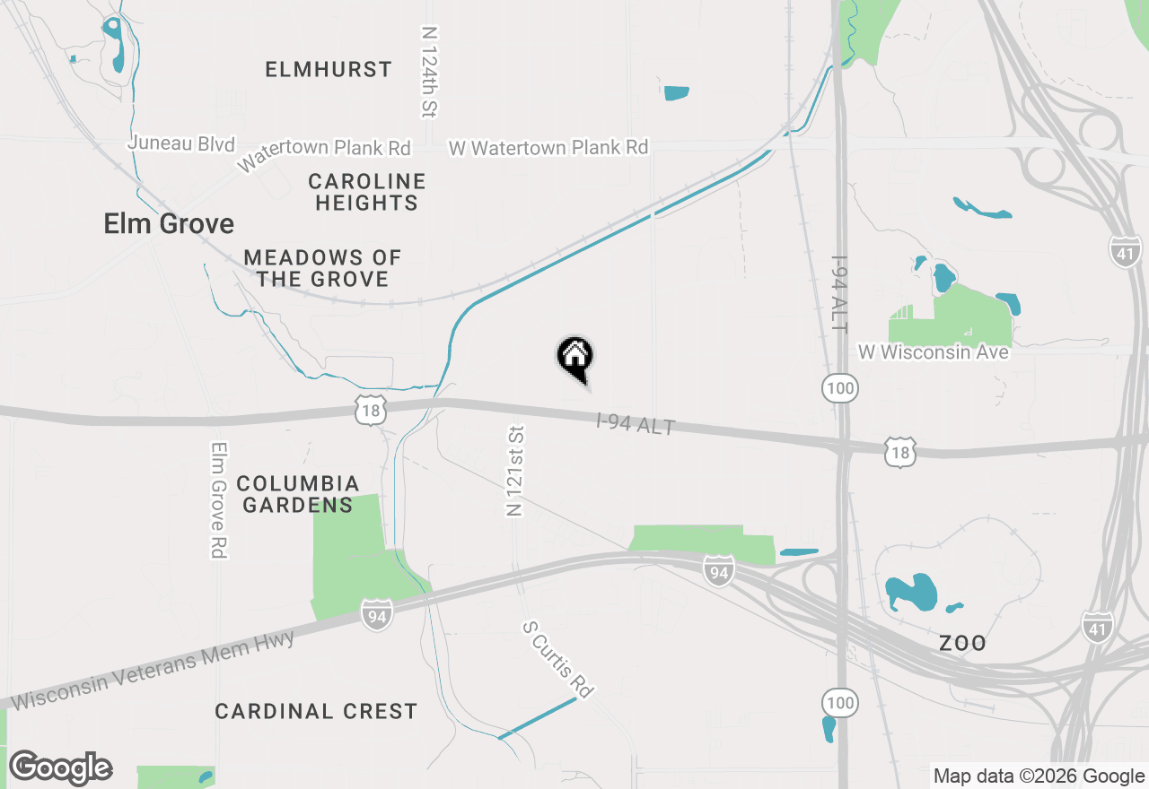 Map of 528 N 119th St, Wauwatosa, WI 53226