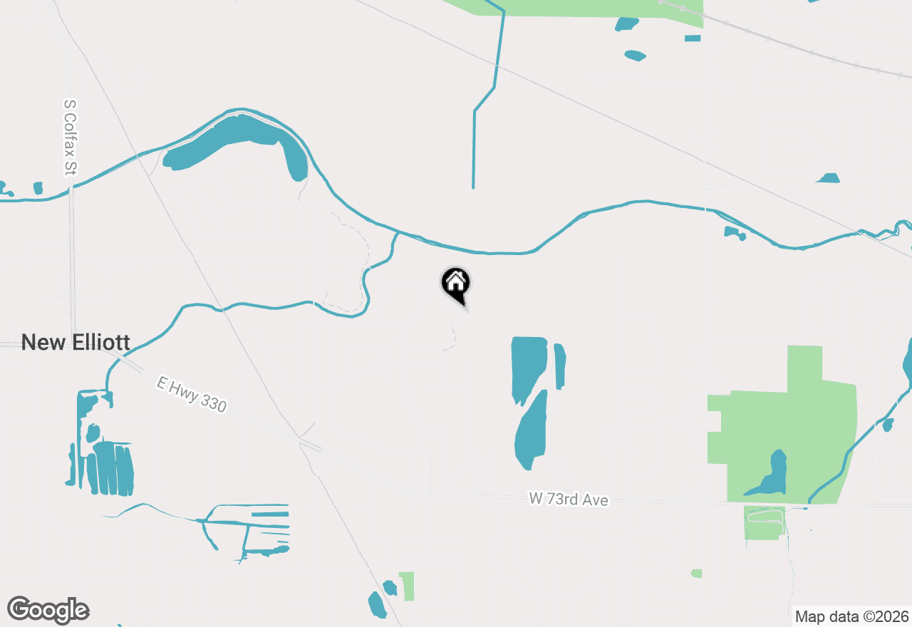 Map of 5002 Red Rock Lane, Schererville, IN 46375