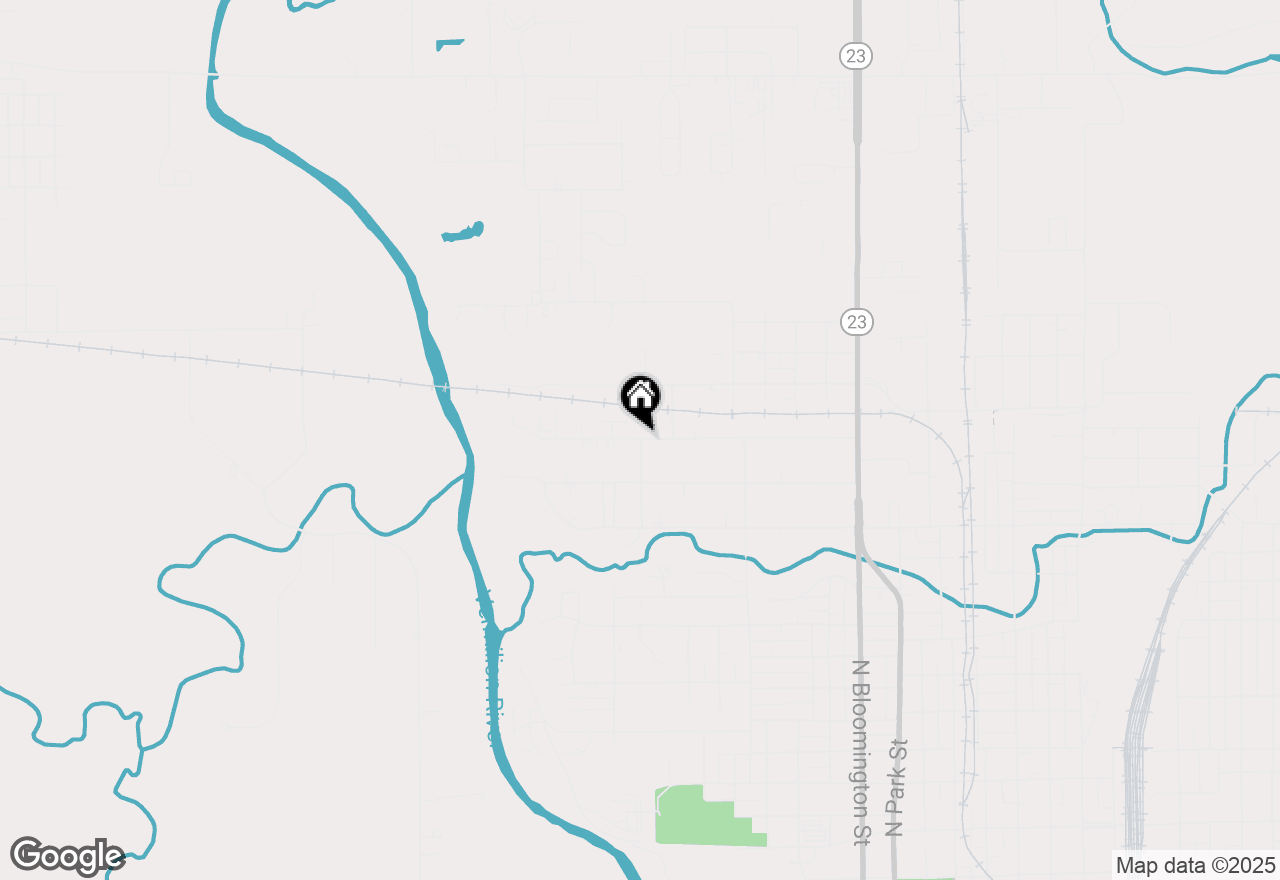 Map of 1607 Shaft Street, Streator, IL 61364