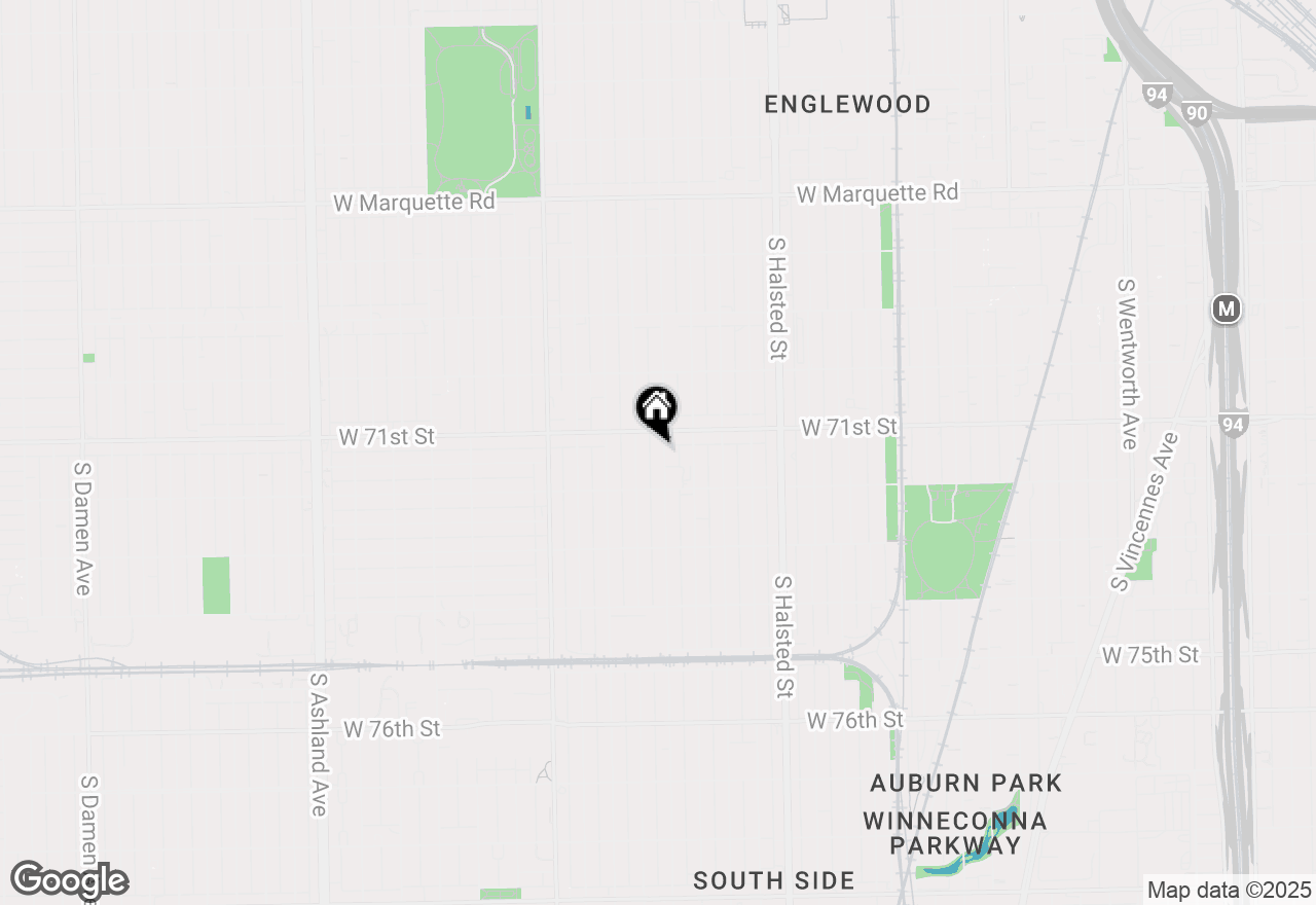 Map of 7118 S Morgan Street, Chicago, IL 60621