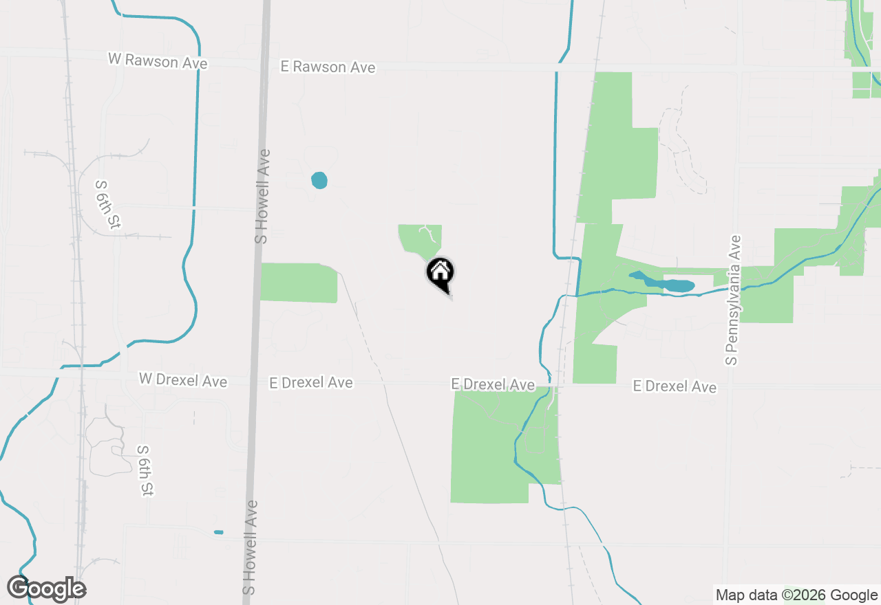 Map of 7679 S Lenox Ave, Oak Creek, WI 53154