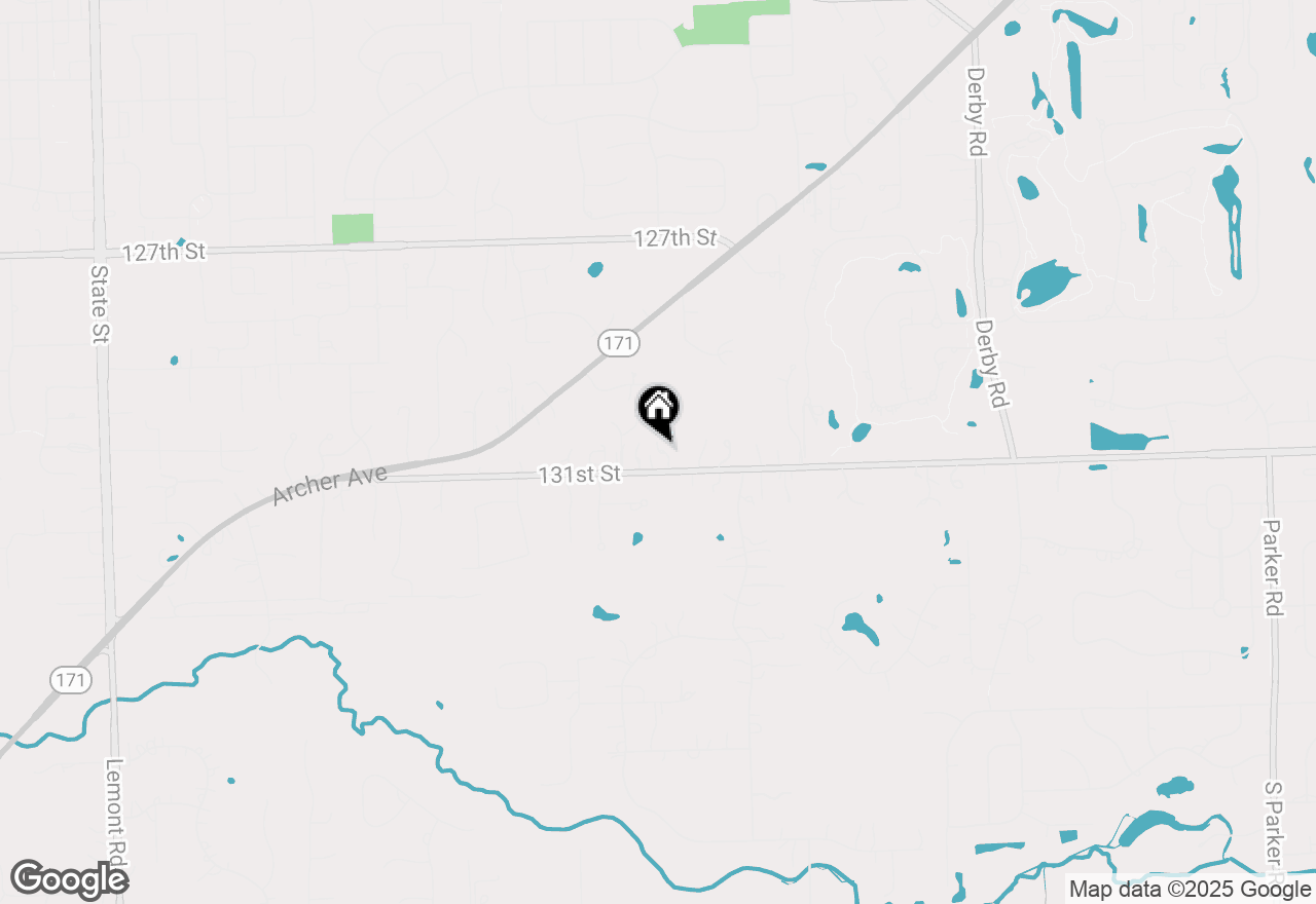 Map of 14605 131st Street, Lemont, IL 60439