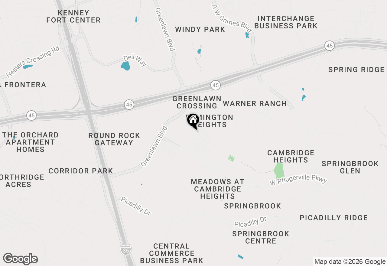 Map of 2310 Castillo Dr #71, Round Rock, TX 78664