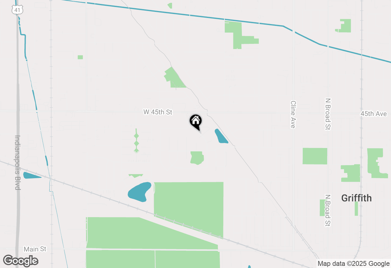 Map of 746 Rueth Drive, Griffith, IN 46319