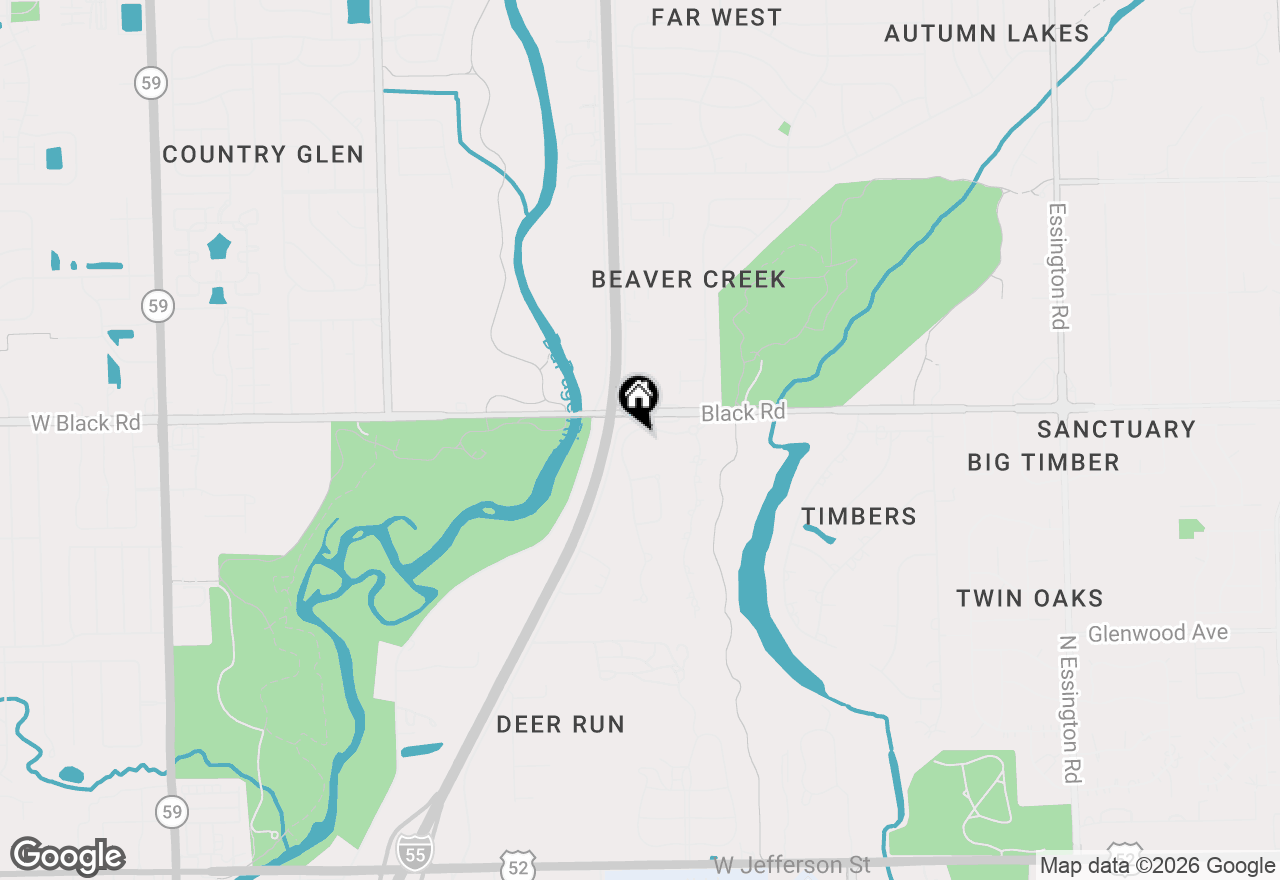 Map of 710 Reserve Lane, Joliet, IL 60431
